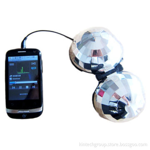 Portable Speakers, Ball Style, Customized Logos are Accepted, for Promotional Gifts
